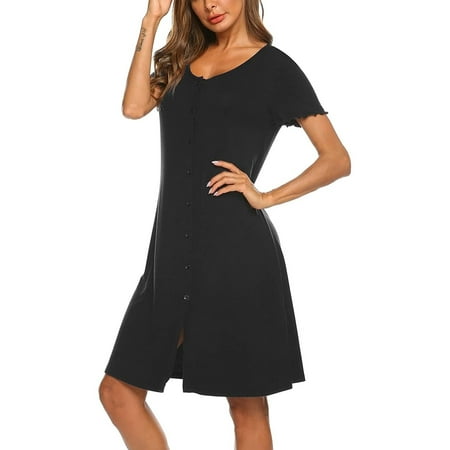 

Simplmasygenix Women s Maternity Long Sleeve Dresses Summer Clearance Clothing Maternity Word-Shoulder Leaves Print Length-skirt Fashion Dress