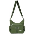 thumbnail image 3 of BadPiggies Women Nylon Shoulder Handbag Roomy Multi Pockets Bag Ladies Crossbody Purse Fashion Tote Top Handle Satchel, 3 of 9