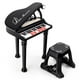 thumbnail image 2 of Costway Teclado de Piano Electrónico para Niños de 31 Teclas con Taburete Piano de Juguete Portátil con Micrófono LED 35 x 30 x 55 cm, 2 of 9