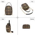 thumbnail image 3 of FORMRS Crossbody Bag for Women Quilted Travel Shoulder Cell Phone Purse with Chain Strap Handbag, Classic Floral, 3 of 7