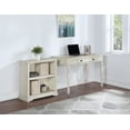 thumbnail image 2 of Country Meadows 2-Shelf Engineered Wood Bookcase in Antique White, 2 of 6