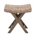 thumbnail image 2 of Mahogany Wood/Natural Kubu Rattan, 2 of 8