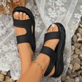 thumbnail image 5 of MKLEKYY Sandalias Plataforma Zapatos de Playa Zapatillas de Mujer Sandalias Planas de Una Sola Pieza para Vacaciones En La Playa 789, 5 of 5