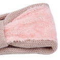 thumbnail image 4 of Neewe Women Winter Foldable Solid Knit Headwrap Thick Headband Ear Warmer with Bow, 4 of 4