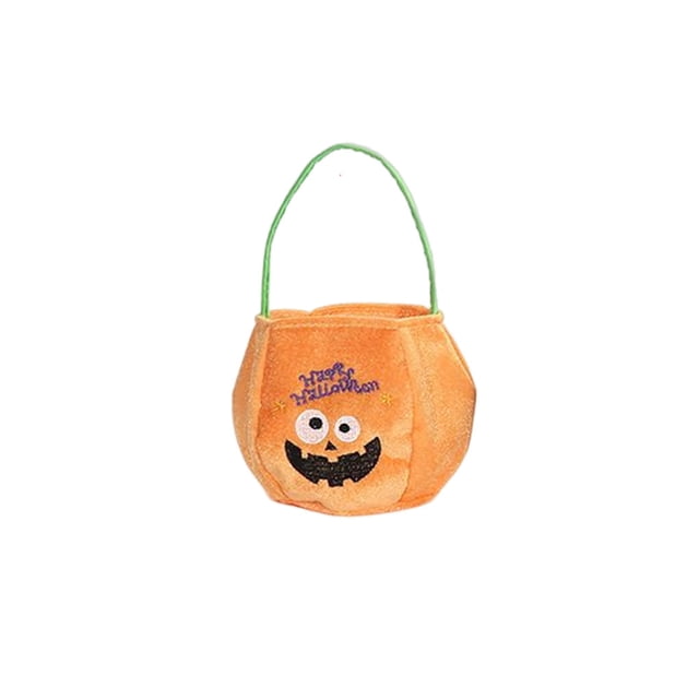 Bearachild Bolsa de dulces, artesanía, accesorios para fiestas, accesorios para festivales, bolsa de calabaza, accesorio de Cosplay con asa, suministros Kits de decoración para fiestas Tipo 3 Bearachild HA068070-03