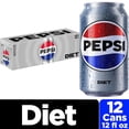 thumbnail image 5 of Diet Pepsi Soda, Zero Sugar Cola Soft Drink, 12 fl oz Cans, 12 Pack, 5 of 8