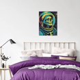thumbnail image 6 of 12x16 inch Canvas Frameless Painting Skeleton Astronaut Poster,Apartment Living Room,Bar,Man Cave Decorative Paintings,Vintage Skeleton Astronaut Art Canvas Prints,For Man Cave,Bar,Cafes,Gym, 6 of 6