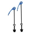 thumbnail image 2 of 2s Alloy Front Rear Bike Wheel Release Axle Skewers Blue, 2 of 6