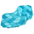 thumbnail image 3 of 6PCS Japanese Style Embroidered Coaster Heat Insulated Cup Pad Mat Placemat Kitchen UtensilWater Blue Flabellum, 3 of 12