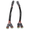 thumbnail image 1 of Repuestos para automóviles, 2 piezas de luz de trabajo LED, conector de luz de trabajo, arnés de cableado, enchufe de luz de trabajo LED, arnés de cableado, rendimiento potente, 1 of 9