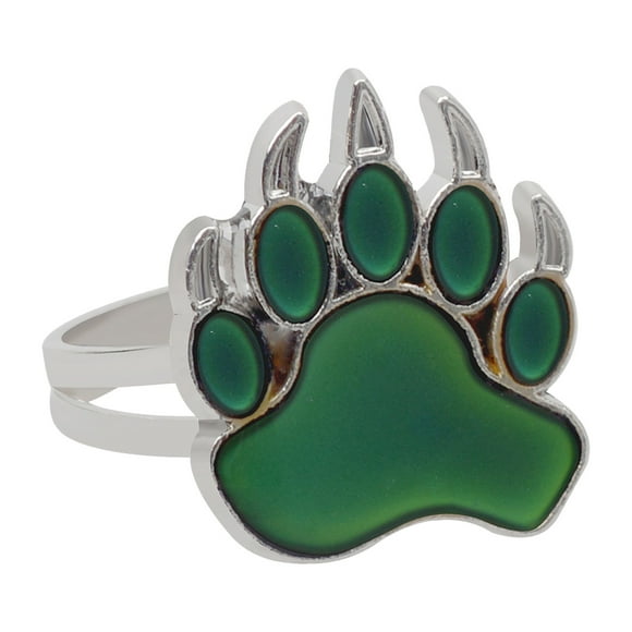 TopLLC Rings for Women Mermaid Temperature-sensitive Mood Color-changing, The Opening Will Turn Into Different Colors At Different Temperatures Jewelry Gifts