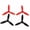 Black/Red, variant on NFTIGB 4pcs RC Airplane Propeller Modified Accessory Replacement Fit for Bebop 2 Drone Black/White 3 inches / 7.6 cm[cite: 1]