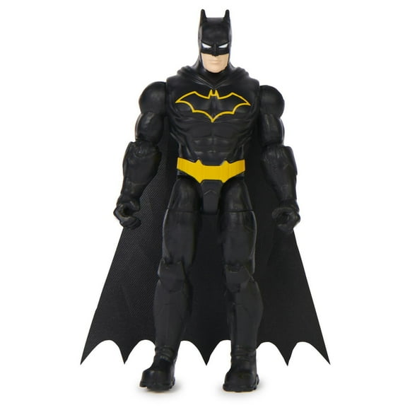 DC Comics, Figurine articulée Batman de 10 cm avec 3 accessoires mystère, Jouets Batman pour garçons et filles à partir de 3 ans