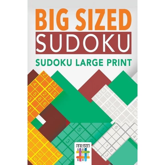 Big Sized Sudoku Sudoku Large Print (Paperback)(Large Print)