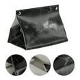 thumbnail image 3 of Unique Bargains 1 Pc Portable Marble Pattern Tissue Box Cover for Living Room Table Desk Black PU, 3 of 3