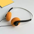 thumbnail image 4 of AOOOWER Music Headphone Portable Voice Noise Reduction Corded Small Headphone Sport Fashion Photo Props Adjustable, 4 of 7