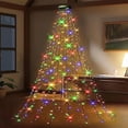thumbnail image 5 of Cascading Twinkle Lights for Christmas Tree, Twinkle Christmas Tree Waterfall Fairy Lights, with 600 Light Cascading Tree Lights for Indoor Outdoor Christmas Tree Lights, 5 of 5