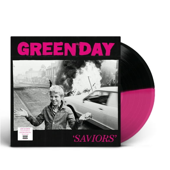 Green Day - Saviors - Pink Black Vinyl - LP
