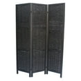 thumbnail image 2 of Milton Green Stars Mack 3-Panel Room Divider, Black, 2 of 3