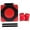 Adult Gloves L Red, variant on Baoblaze Boxing Wall Target Boxing Pad Punching Bag Wall Punching Pad for Workout Fitness Adult Gloves L Red
