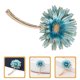 thumbnail image 3 of FELTECHELECTR Broche elegante de margarita, broche de moda, broche de joyería, broche de solapa para disfraz, 3 of 4