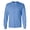 Carolina Blue, variant on Gildan Mens Plain Crew Neck Ultra Cotton Long Sleeve T-Shirt