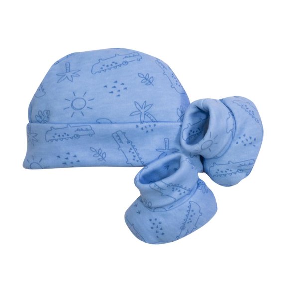 Set Recién Nacido Baby Mink Mi Primer Set Azul