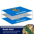 thumbnail image 4 of Oklahoma OK State Flag 3x5 ft, Heavy Duty 3 Ply Durable Polyester, Oklahoma OK Flag with Vibrant Print/4 Rows Hemming/Brass Grommets, 4 of 6