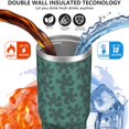 thumbnail image 5 of Camouflage 30oz Handheld Travel Tumbler with Handle – Double Wall Stainless Steel Insulated Cup, Flip Straw Lid, Leak-Proof & BPA-Free for Hot and Cold Drinks – Durable Coffee & Juice Mug Black, 5 of 6