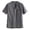 Grey, variant on Mens Polo Cool Thin Breathable Solid Color Button Short Sleeve Mens Activities Shirt,Grey,M