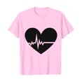 thumbnail image 1 of Plebaso T-shirts à Manches Courtes pour Femmes, Imprimé, Col Rond, Décontracté, Mode, 1 of 4