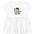 thumbnail image 3 of Inktastic Halloween So Franken Cute Girls Baby Dress, 3 of 5