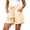 *Yellow, variant on VBVC Women's Striped Drawstring Waist Shorts , Cotton-Linen Breathable Shorts For Women,Ladies' Summer Beach Vacation Shorts with Pockets,Blue,S-2XL