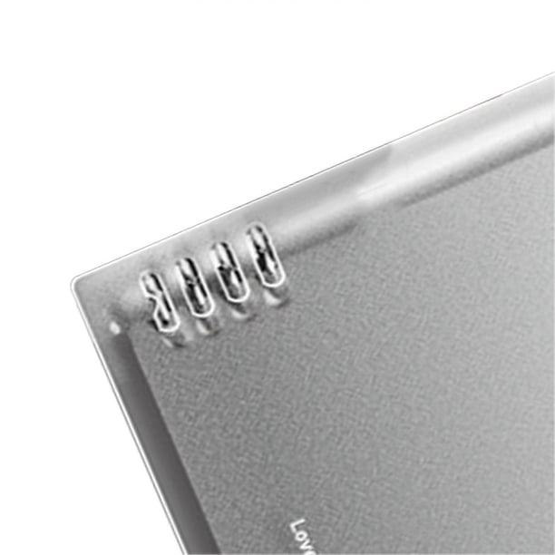 Spiral Notebook 120 Pages Ruled Paper 0.35in Spacing Detachable Ink Proof Thick College Ruled Notebook for Family Office