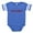 Royal Blue, variant on CafePress - Bah Humbug - Cute Infant Baby Football Bodysuit