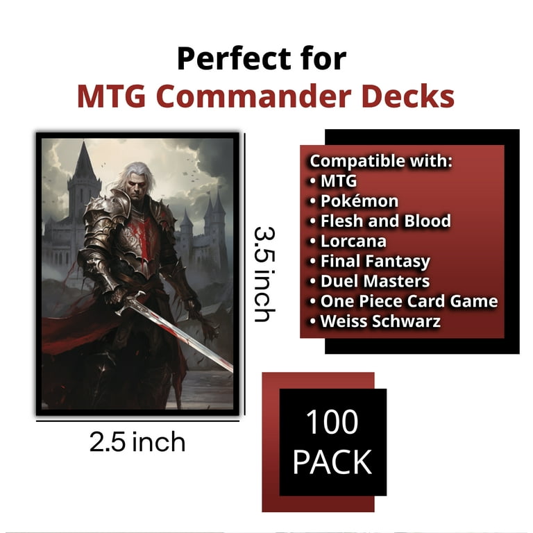 vampire card sleeves Amazon.com: Vampire Knight Game Card Sleeves 102 Pack – Perfect for MTG  Vampire Commander Decks Like Edgar Markov main image 0