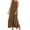 Clearance-Brown, variant on Fartey Cotton Linen Maxi Dress for Women Summer Sleeveless Spaghetti Strap Dress Loose Flowy Side Split Dress Casual Vacation Solid Color Beach Sundresses Brown S-2XL