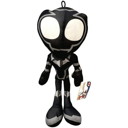 Black Panther Spidey and His Amazing Friends 15" Plush Doll Toy