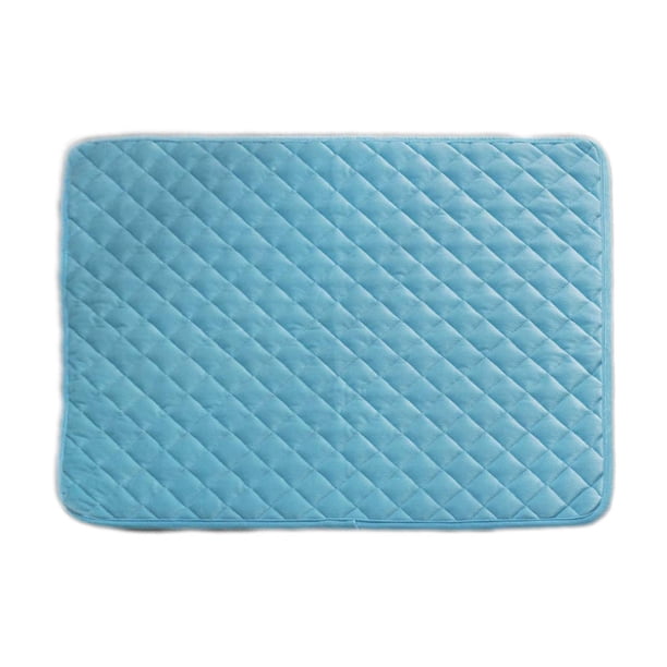 Colchoneta fresca de verano para dormir con absorción de agua en la parte superior e inferior, materiales seguros y fáciles de transportar, mantiene fresco a mascotas, niños y adultos.