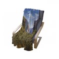 thumbnail image 4 of Yosemite Soft Flannel Fleece Blanket, Yosemite El Capitan and Half Dome in California National Parks US Summertime View, Cozy Plush for Indoor and Outdoor Use, 50" x 60", Green Blue, by Ambesonne, 4 of 6