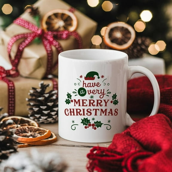 Have A Merry Christmas Mug, Coffee Mug, Snowman Coffee Mug, Winter Mug, Seasonal Mug, Holiday Mug, Christmas Gift, Holiday Gift
