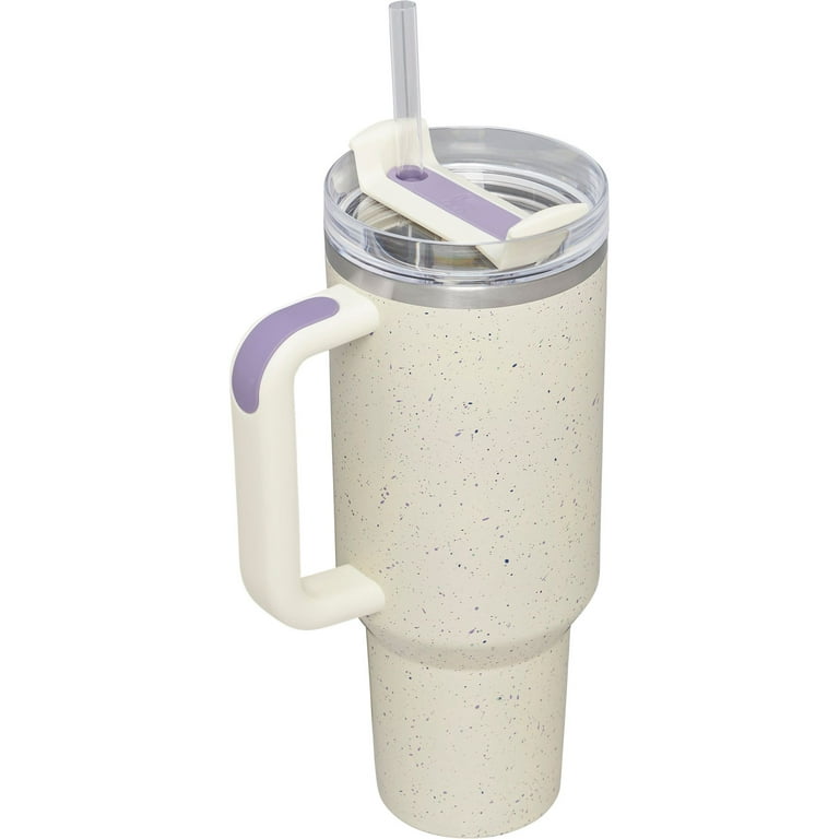 Stanley The Quencher H2.0 FlowState™ Tumbler Limited Edition Color | 40 OZ  - Cream Speckle