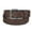 Brown, variant on Size 40 Mens Bark Leather 1.5 Inch Belt with Removable Roller Buckle, Brown