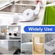 thumbnail image 3 of Caulk Strip ducha lavabo bañera Caulking cinta de sellado cinta cocina baño de pared Fita de borde de fregadero con herramienta de Macarena Tiras de sellado del lavabo del baño, 3 of 7