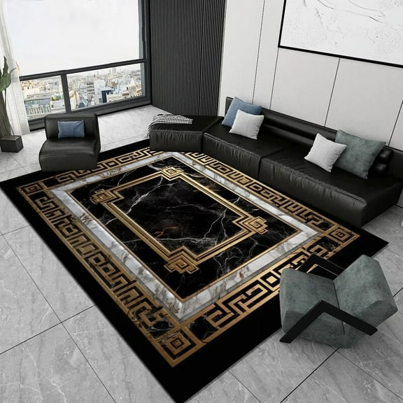 Classic Light Luxury Carpets Living Room Home Decor Rugs for Bedroom Bedside Lounge Large Area Rug 140x200cm Study Non-slip Mats