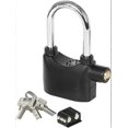 thumbnail image 1 of 110db Alarmed Padlock Long/Short Heavy Duty Weatherproof Shackle Padlock, 1 of 5