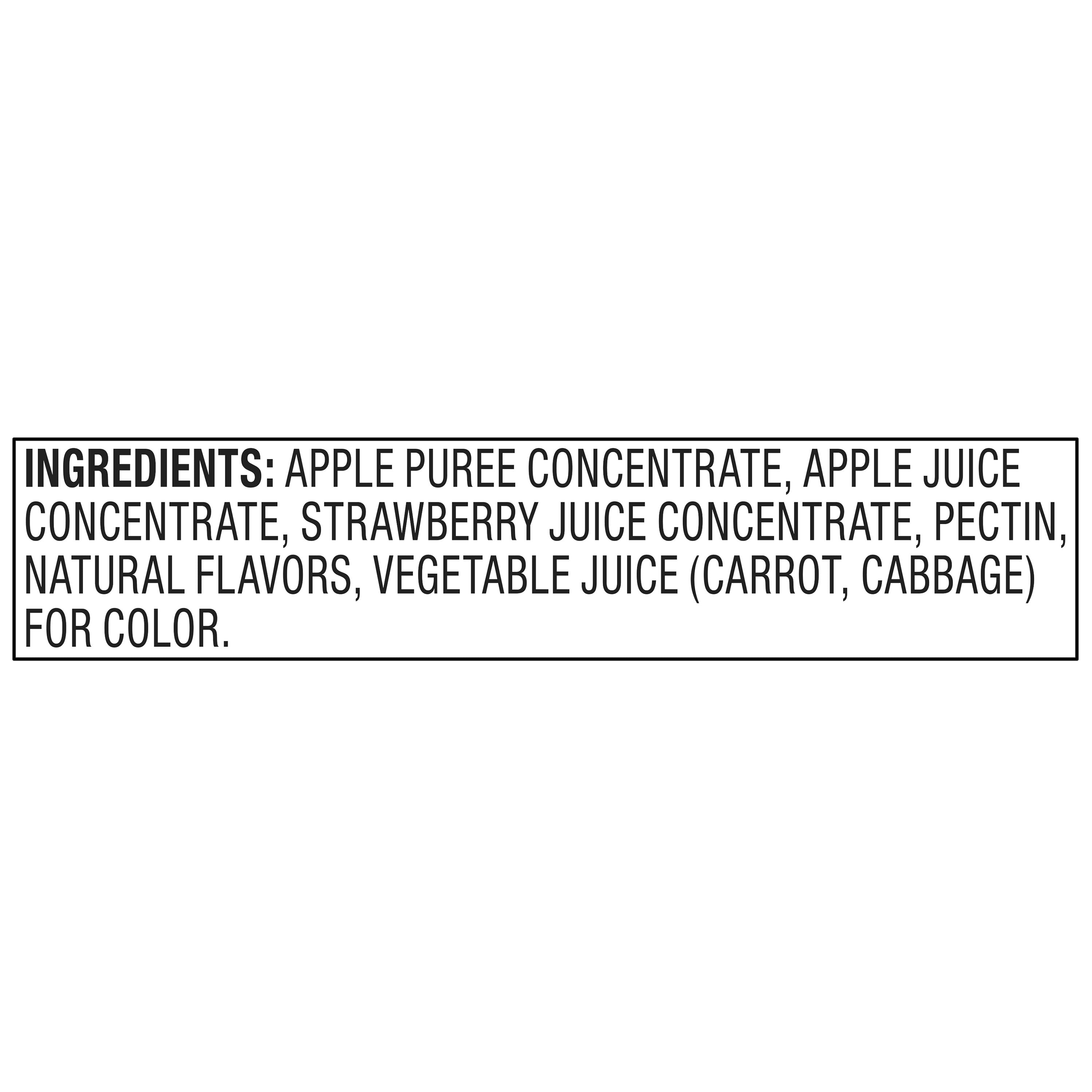 (10 pack) bettergoods Strawberry Fruit Strips, 10 oz, 20 Count