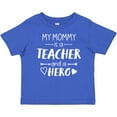thumbnail image 3 of Inktastic My Mommy is a Teacher and a Hero Boys or Girls Baby T-Shirt, 3 of 5