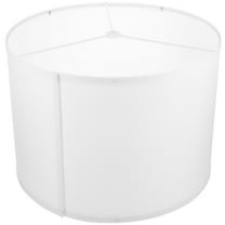 Uonlytech Drum Lampshade For Simple Style White Fabric Table Lamp Shade For Home Decor 1Pcs