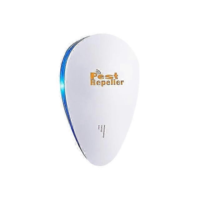 Repelente ultrasónico electrónico de plagas enchufable para el control de plagas de ratones, cucarachas, hormigas y moscas. Inofensivo para mascotas y humanos.